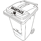 Lockable Waste Container